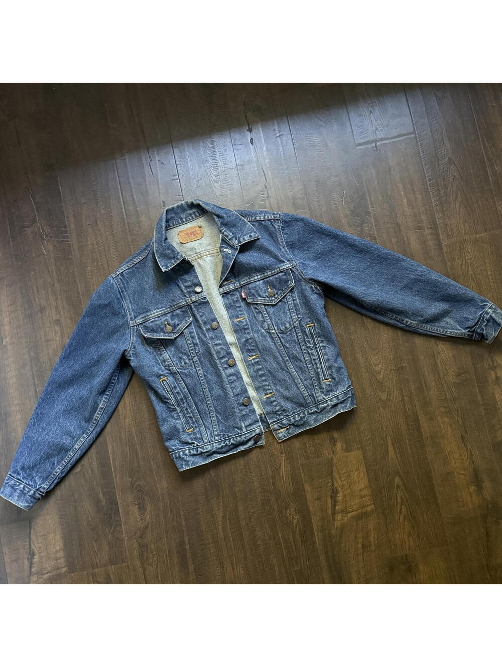 Vintage Levi Jean Jacket Sz 40 Trucker Denim 70506 0216 Type 3 USA 80s 90s